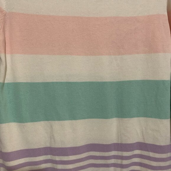 Tommy Hilfiger Preppy Striped pastel Sweater soft girl preppy - Picture 4 of 5